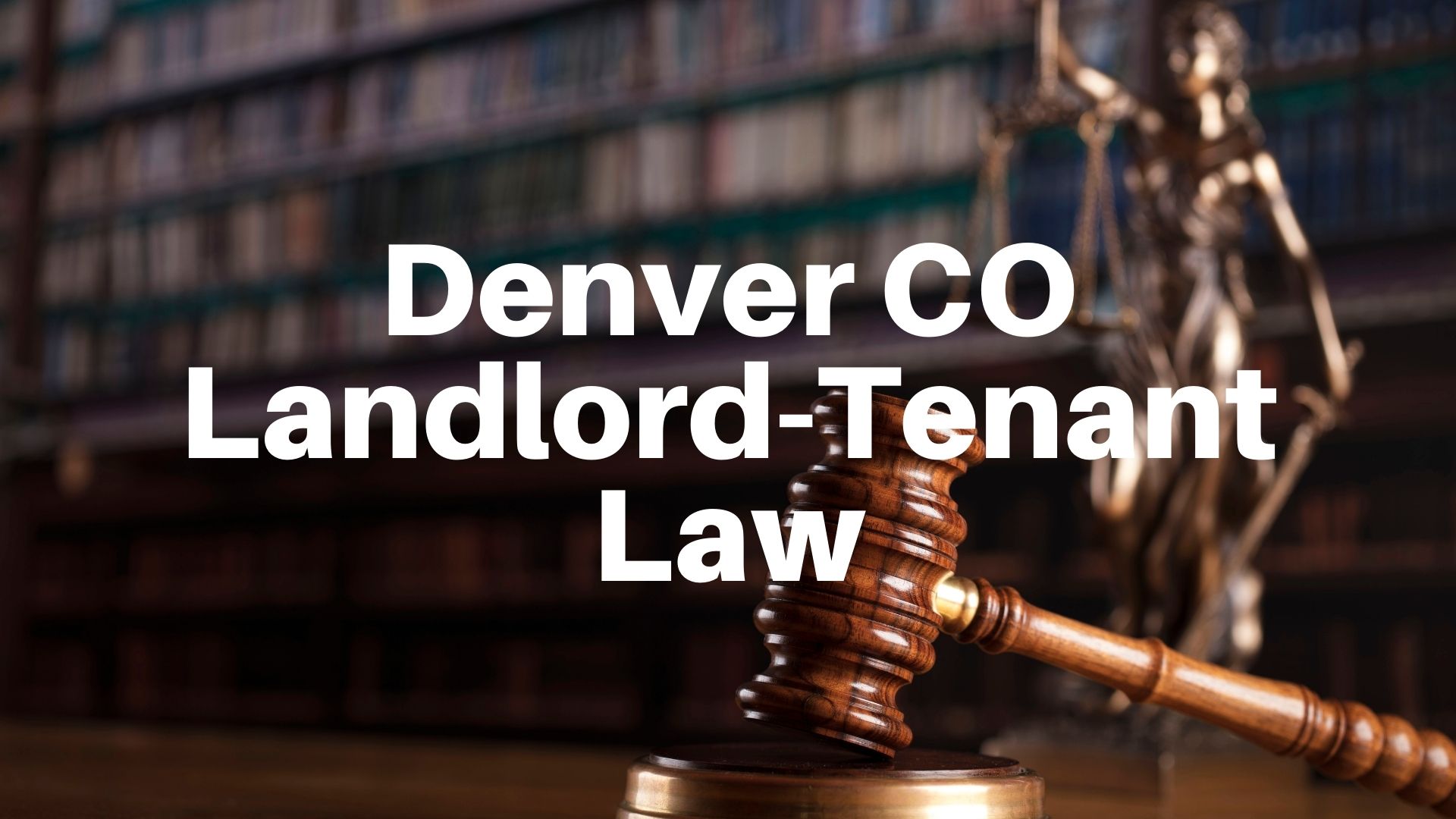 colorado landlord tenant law and unpaid rent