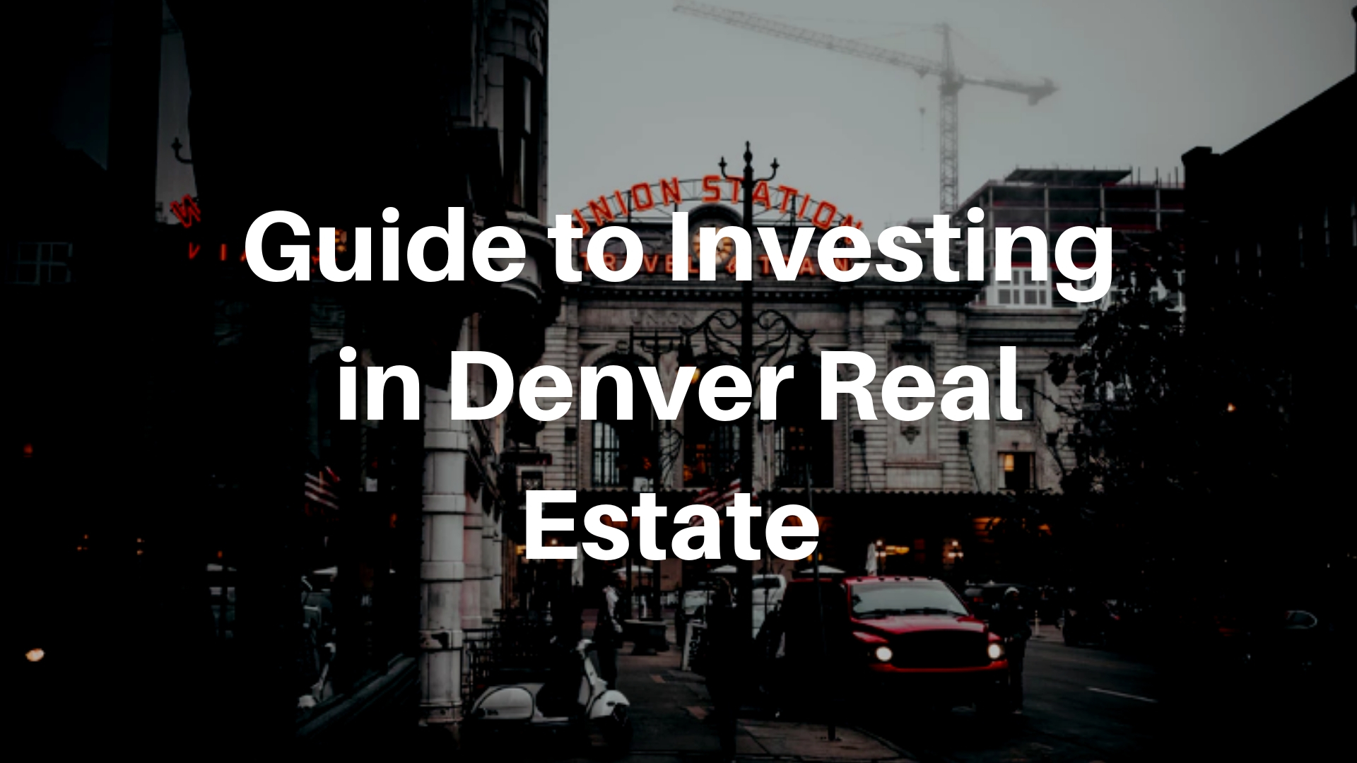 Buying Real Estate in Colorado