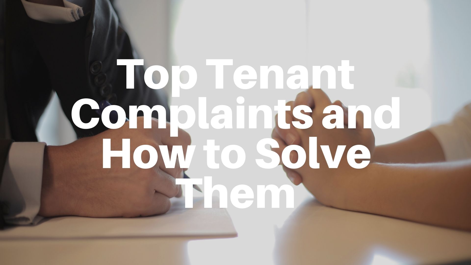 tenant complaints